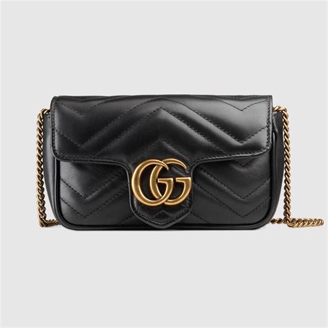 gucci marmont matelassen super mini|Gucci super mini shoulder bag.